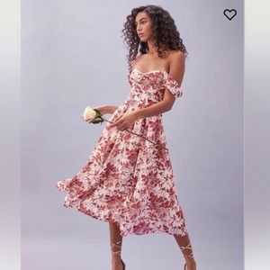 Reformation Violet Dress